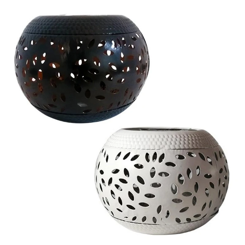 Napenergia -Lámpás, Kültéri Kerti Lámpák, Led Villogó Láng Nélküli Lámpák Kültéri, Parti Dekoratív Vintage Lámpáshoz - Image 3