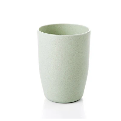 GUIBOBO чайная чашка для чистки зубов 400 мл из пшеницы, здоровая кофейная чашка, 4 шт./лот, долговечная NO01987731 - Цвет: 4 x GREEN