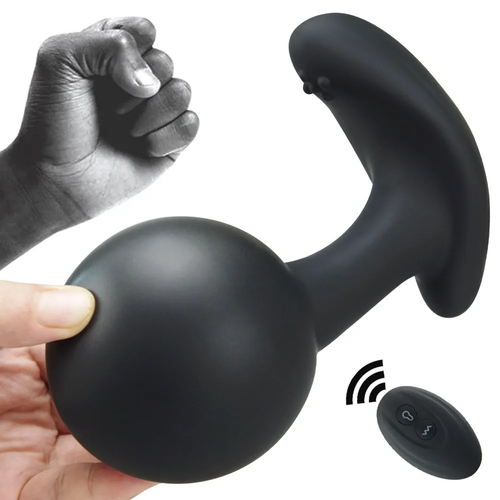 Надувной большой анальный Анальная пробка Buttplug мяч расширитель экспандер