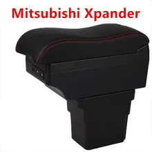 Для Mitsubishi Xpander, подлокотник, аксессуары для салона автомобиля, usb зарядка, подлокотник, коробка для отдыха автомобиля, Стайлинг, декоративные части