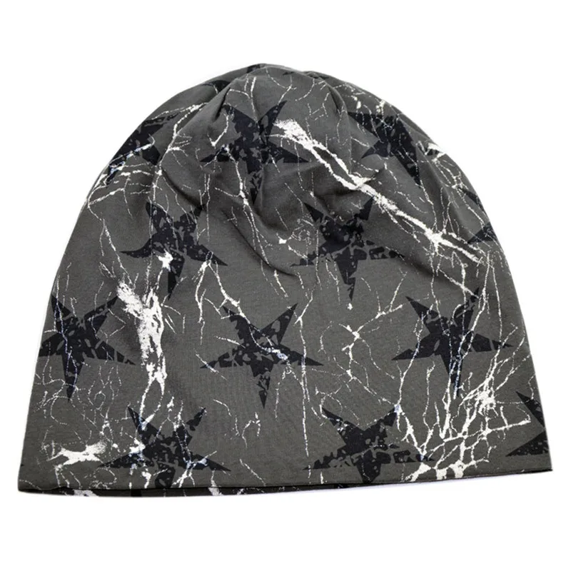 New Arrival Cotton Polyester Autumn Winter Unisex Hip Hop Skullies Beanies Hat Double Layer Casual Headwear Winter Hats For Men