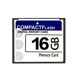 High-Speed CompactFlash Memory Card for Cameras - Various Storage Capacities Available