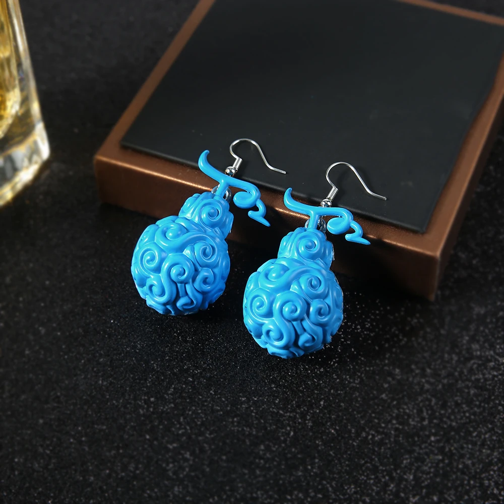 One Piece Earrings Devil Fruits Omo Omo No Mi Free Shipping