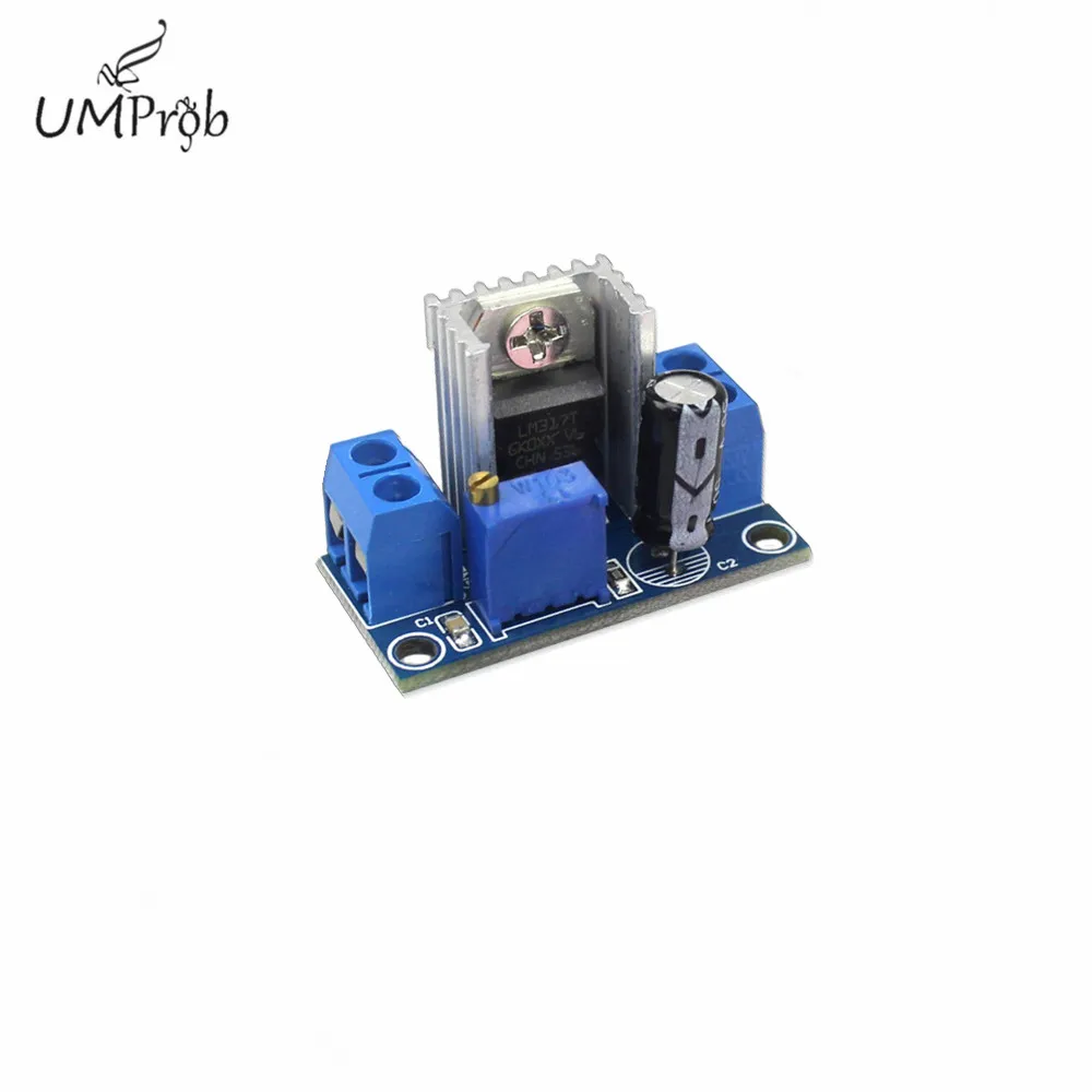 LM317 DC-DC преобразователь понижающий модуль печатной платы линейный регулятор