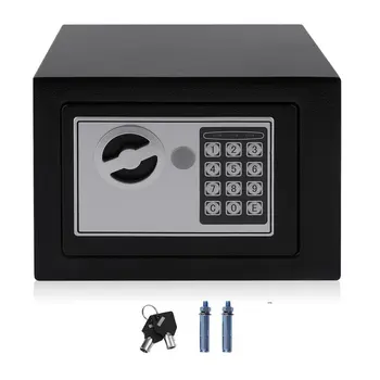 

4.6L Professional Safety Box Home Digital Electronic Security Box Home Office Wall Type Jewelry Money Anti-theft Safe Box LESHP