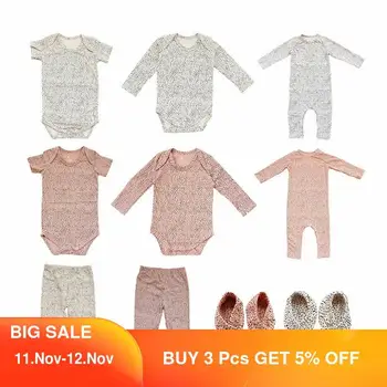 

Newborn Baby Rompers 0-24M Autumn Solid Color Infant Baby Boy Girl Organic Cotton Romper Baby Jumpsuit Solid Clothes Warm Outfit