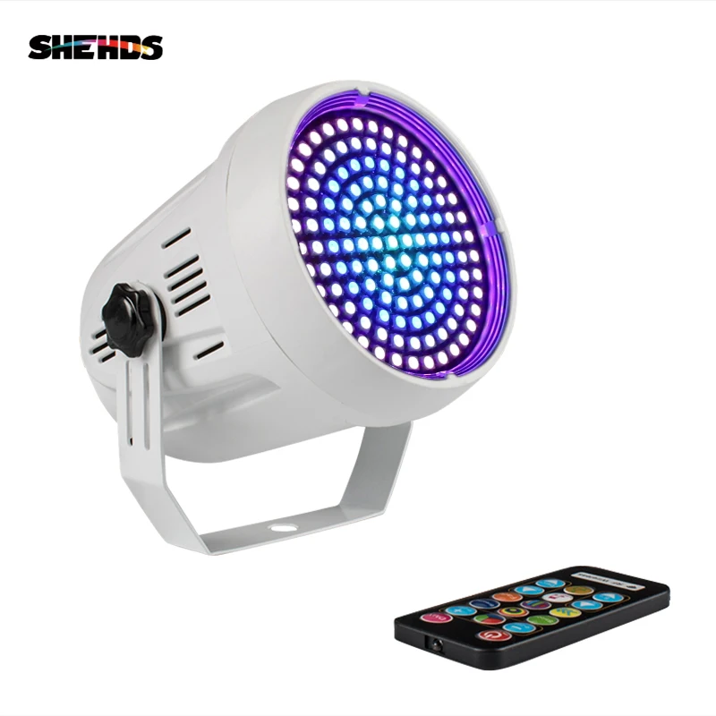 SHEHDS светодиодный 127 RGB смешанный цвет 91 стробоскоп Дискотека вечерние Музыкальный клуб дистанционный звук Свадьба флэш-эффект KTV сценическое освещение