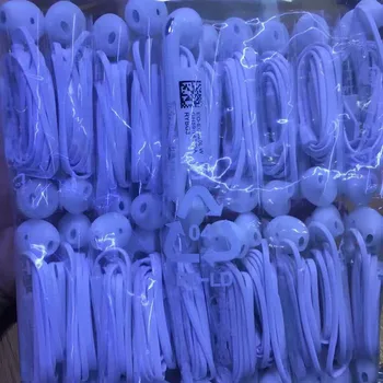 

100pcs 3.5mm jack S6 in-ear Earphone with Mic in ear Earphones For Sam sung Ga laxy S5 S7 Headset High quality Factory Hot Sale