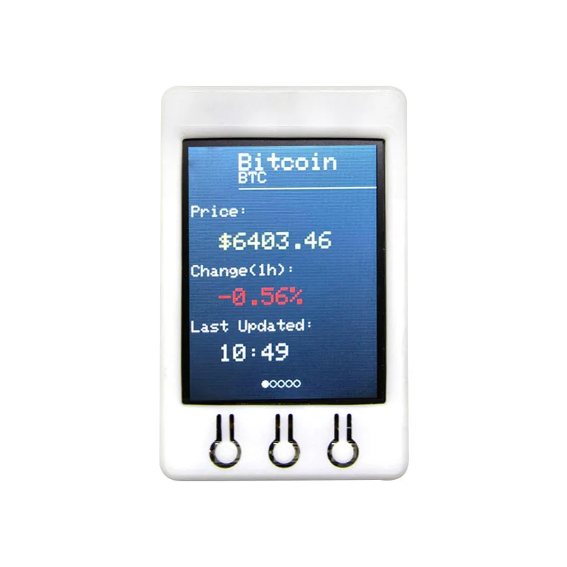 TTGO T-Watcher BTC тикер ESP32 2,2 дюймов 320X240 TFT дисплей модуль для Биткоин GV99