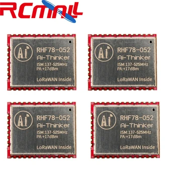 

4Pcs/lot SX1278 HZRHF78-052 LoRa Module 433MHz 470MHz LoRaWAN Wifi Transceiver Module 15Km Long Range +17dBm FZ2854