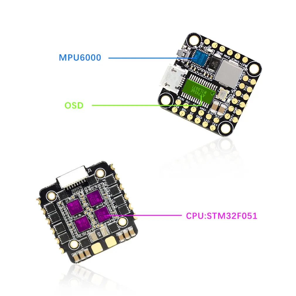 FD435 стек Flytower 20x20 3-6S FD F4 мини Контроллер полета 35A BL32 4в1 ESC для гоночного дрона модель вертолета запчасти
