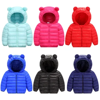 

New 2020 Children Winter Coats Girls Light Down Tops Kids Jacket Boys Outerwear Infant Coats Baby Clothes Girl Jacket Clothing
