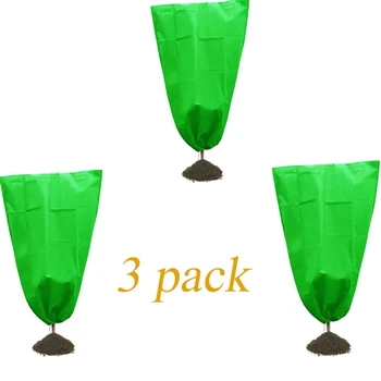

3 Pack Plant Covers Freeze Protection Tree Cover for Winter Outdoor Plants Cold Weather Frost