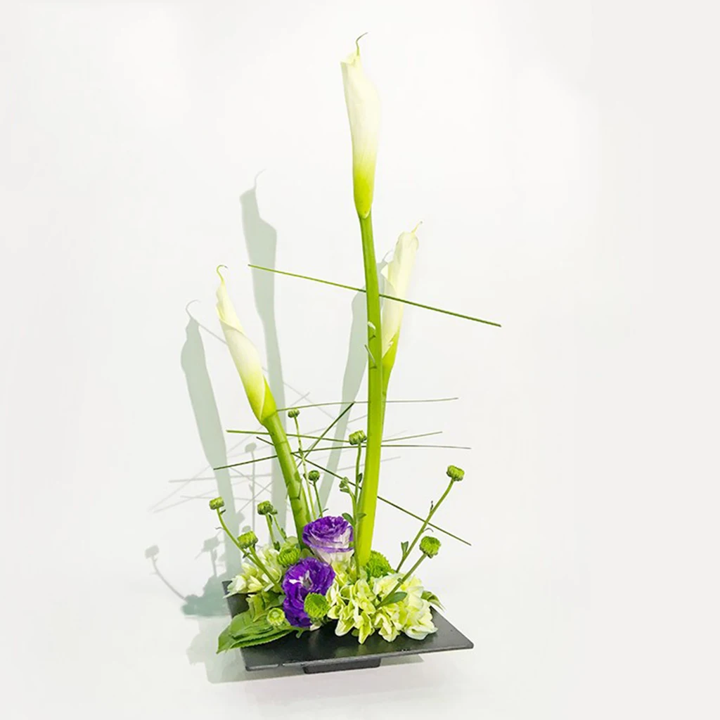 Ikebana Tray Vase Container Flower Arranging Base Holder~Various Shape Bonsai Flower Container Ikebana Pot Tray Vase