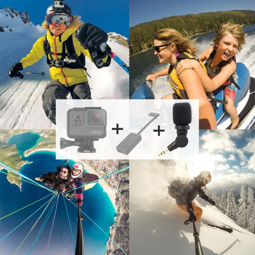 Микрофон Saramonic 3 5 мм TRS для DSLR камер видеокамер CaMixer SmartMixer LavMic SmartRig +