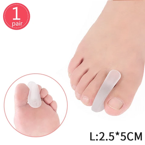 Hallux Valgus Corrector Orthotics Orthopedic Adjuster Toe Separators Finger Toe Straightener Correction Pad Foot Care