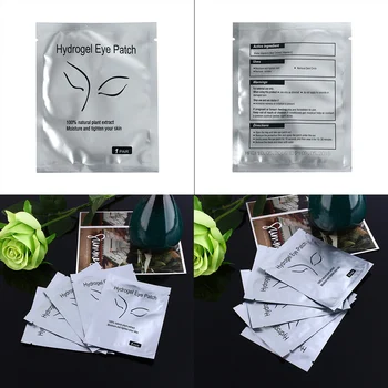 

100Pairs Lint Under Eye Patch Gel Pad Patches for Eyelash Extensions Supply Tape Makeup Tool b