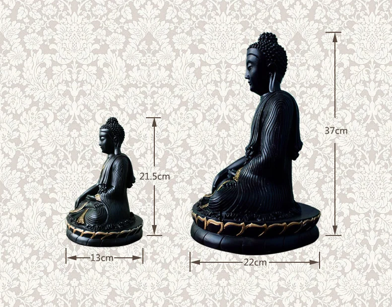 Фэншуй Буддизм скульптура ручной работы креативный таиландский Будда статуи