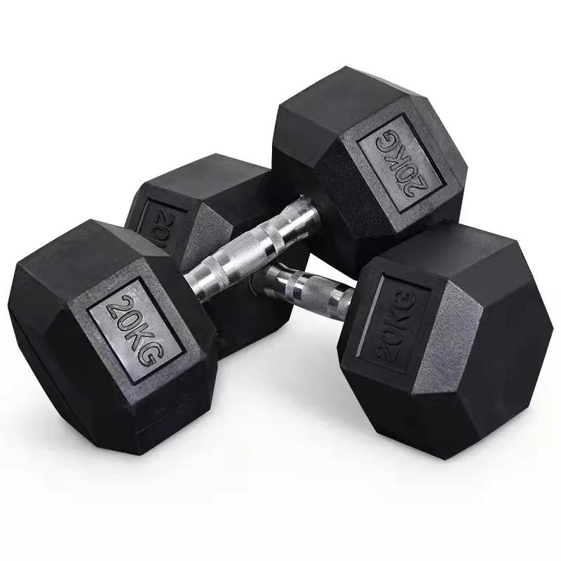 Adjustable Hexagonal Dumbbell with Glue to Make Exercise Arm Media and Fitness, Manufacturer Directly Supplies