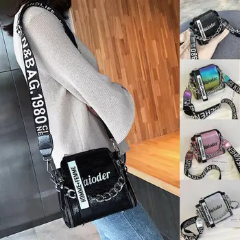 

Newest Women Swimming Bags Chic Rainbow Laser Purse Shoulder Handbag Tote Messenger Hobo Satchel Bag Cross Body Sporty Bags