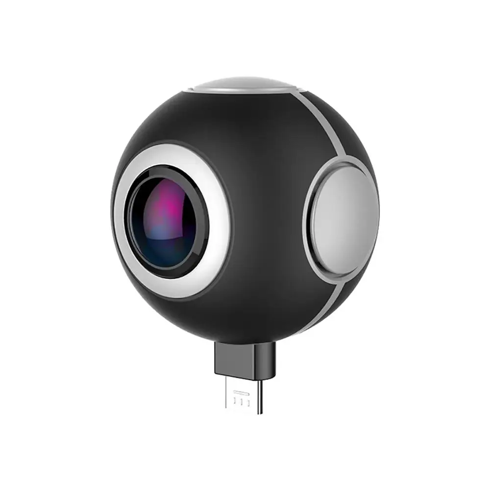 360 Degree Dual Angle Fish Eye Lens Panoramic Camera HD VR Video Camera Sport &amp; Outdoor Action Cam For Andirod