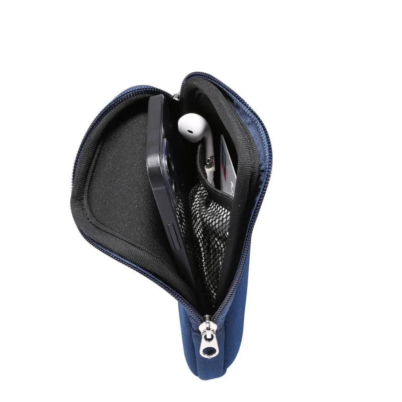 Universal 7.2 Neoprene Storage Phone Bag Case Holder For Samsung Galaxy Note 20 10 S20 S10 A10 A20 A30 A40 A50 A70 J6 Plus Pouch — view 2
