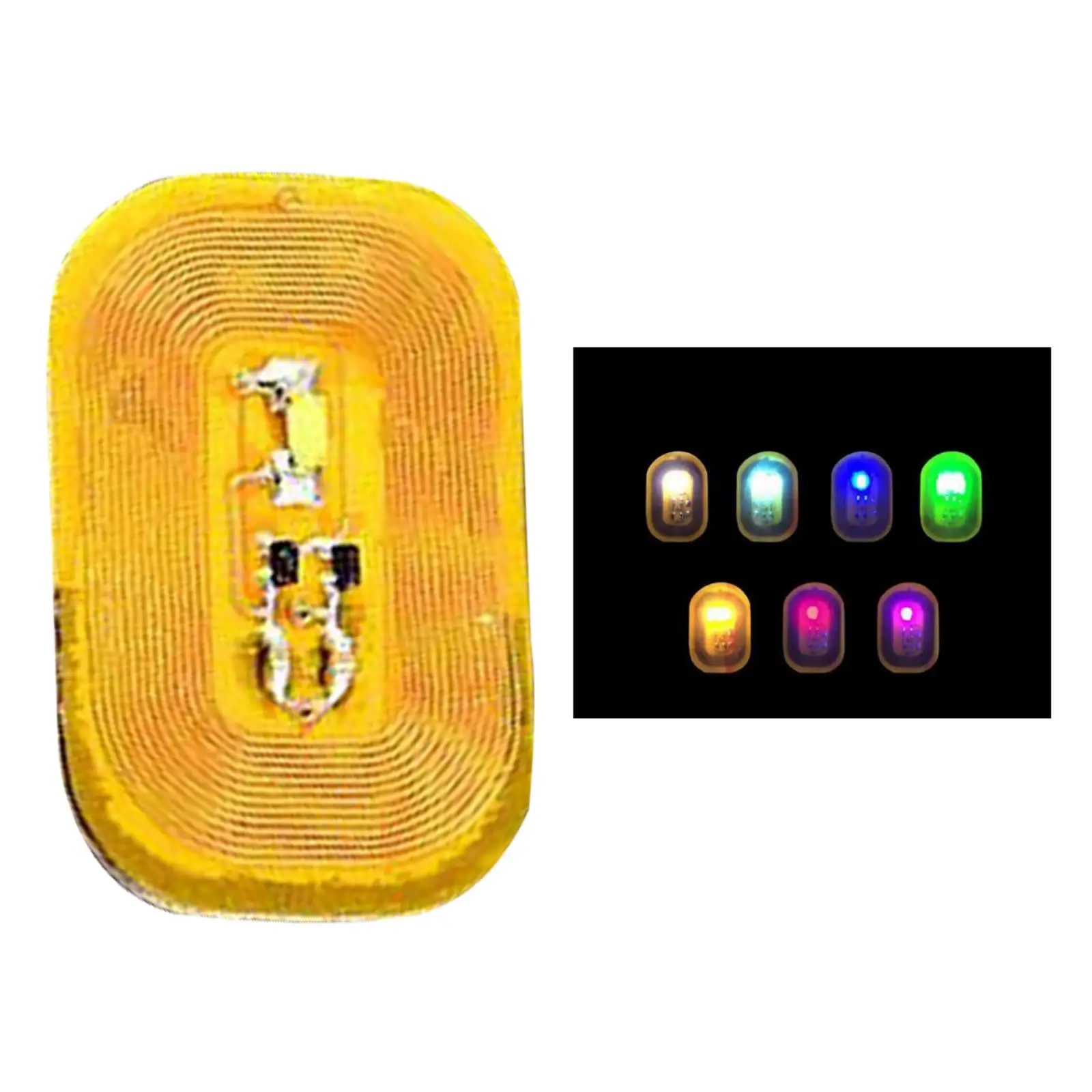 Shiny Smart NFC Nail Art Tip Sticker Chip White Light with LED Light Flash,FPC Material