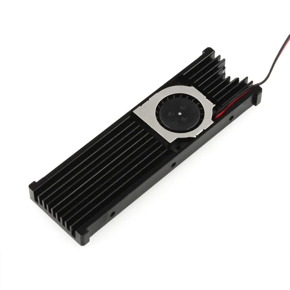 Алюминиевый радиатор охлаждения для NGFF M.2 NVME теплоотвод 2280 SSD металлический лист теплопроводность кремния DIY Радиатор Вентилятор охлаждения