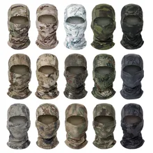 Camouflage Balaclava Full Face Mask Cap Cycling Hunting Ski Army Bike Military Helmet Tactical Airsoft Cap Mask Hat