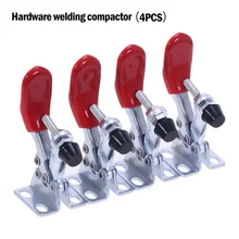 

2/4pcs Horizontal Toggle Clamp Quick-Release Toggle Clamps Set GH-201A Woodworking Fix Clip Tool for Carpentry Hand Tools