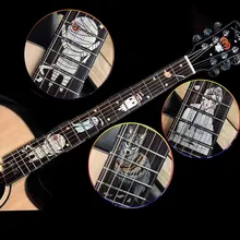 Гитара Гриф гриф инкрустация тонкие наклейки ПВХ наклейки украшения для электрической акустической бас гитары ra аксессуары новые
