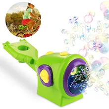 Outdoor Bike Bubble Blower Toy Soap Water Bubble Gun Machine Cartoon Water Gun Gift For Kids Easy to Operate Automatic Blower