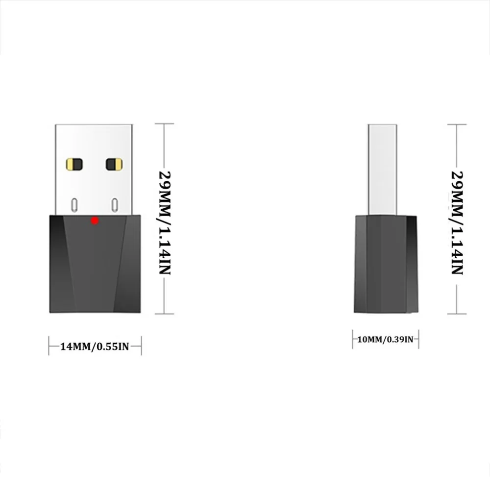 Мини-usb-радиоприемник стерео автомобильный беспроводной аудиоресивер аудио адаптер 4,2 аудио конвертер