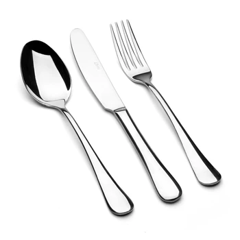 

Silver Metal Fashion Luxury Eco Friendly Cutlery Set Portable Camping Stainless Steel Design Geschirr Dining Table Decor Ec50cj