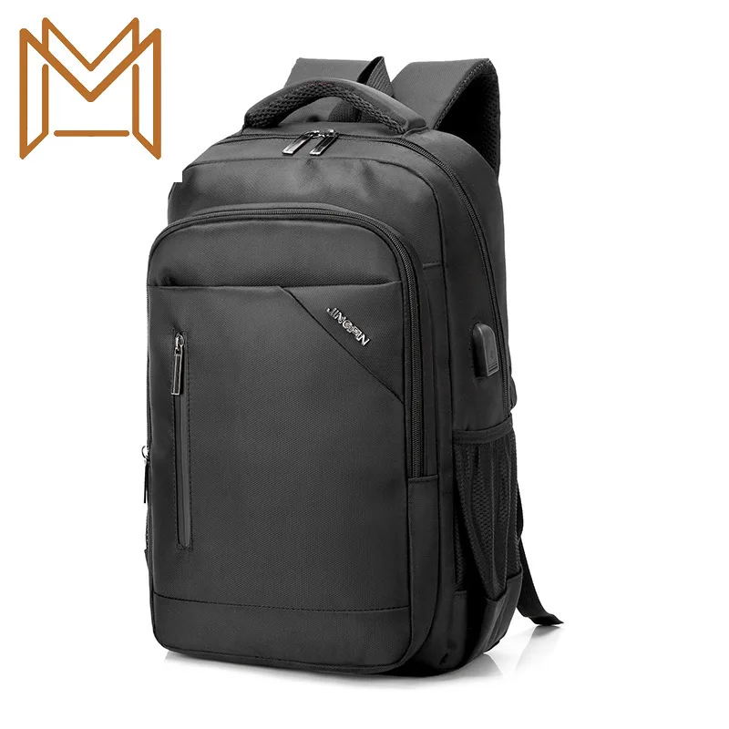 

2019 Special Male Business Affairs Both Shoulders Package Nylon Usb Backpack