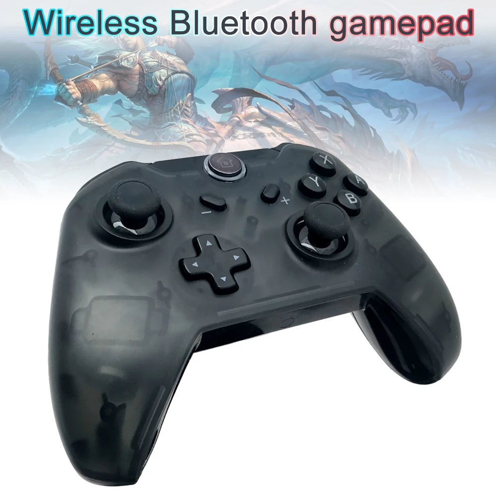 Беспроводной Bluetooth Pro игровой контроллер ручка с шлифованной оболочкой и одним щелчком подключения подходит для консоли переключателя/PRO контроллер