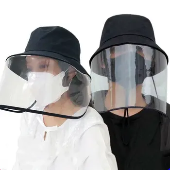 

Protective Cap Korean Anti-fog Fisherman Cap Baseball Cap Isolation Mask Anti-virus Saliva Cover Face Spot ForWomen Men Kids