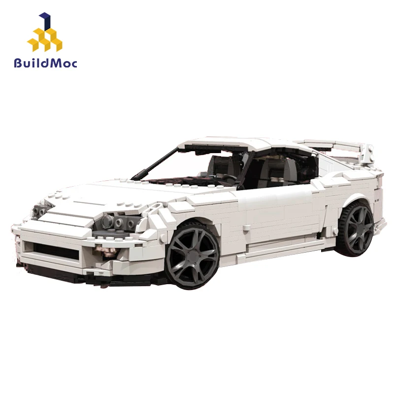 

BuildMoc Technic series T31841 Toyota Supra Road Vehile model Building Block Blocks Compatible 29256 Christmas gift toy