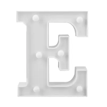 

INS hot English letter light LED symbol modeling lamp wedding digital light birthday proposal white light