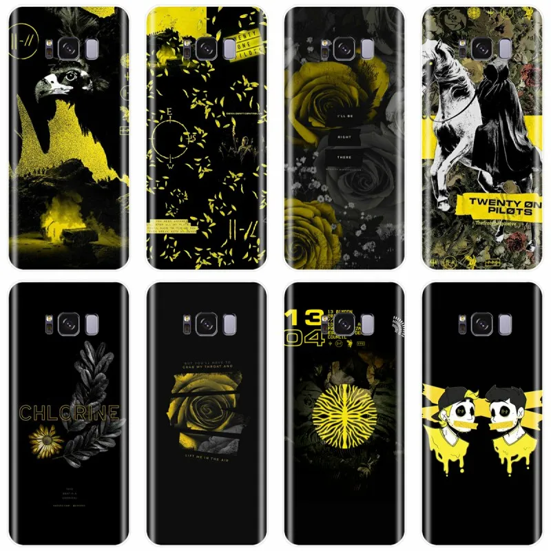 Силиконовый чехол Twenty One Pilots для Samsung Galaxy NOTE 8 9 S6EDGE S6 S7 S8 S9 S10 S10PLUS S10E | Мобильные