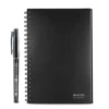 A6 Reusable Erasable Notebook black notebook Microwave Wave Cloud Erase Notepad Note Pad Lined With Pen save paper 1