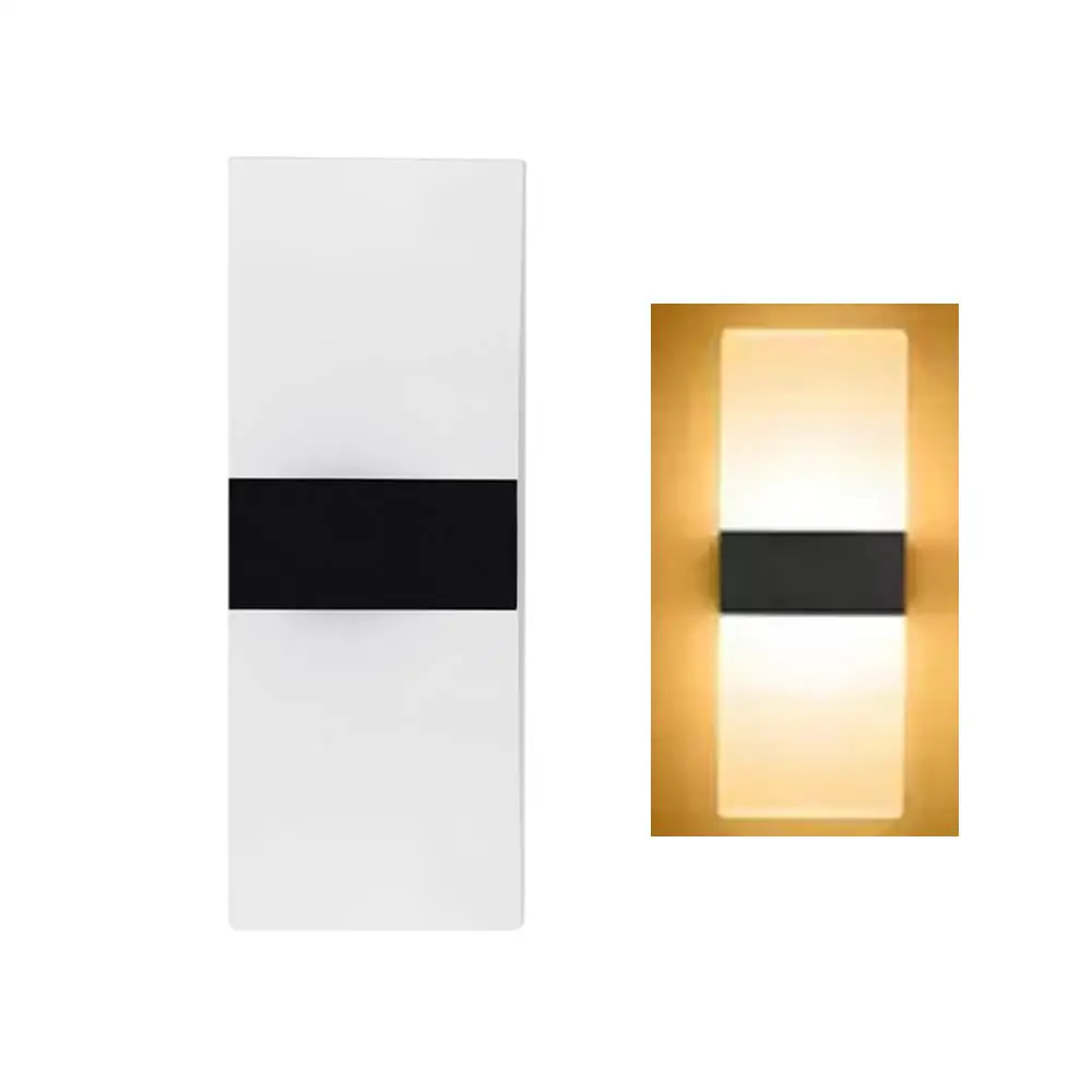 Lâmpada de Parede Lâmpada de Parede para Cabeceira Iluminação de Lado w ao ar Livre Casa para Cabeceira Quarto Sala Estar Corredor Led Luz 3 7 ao ar livre casa lâmpada de parede