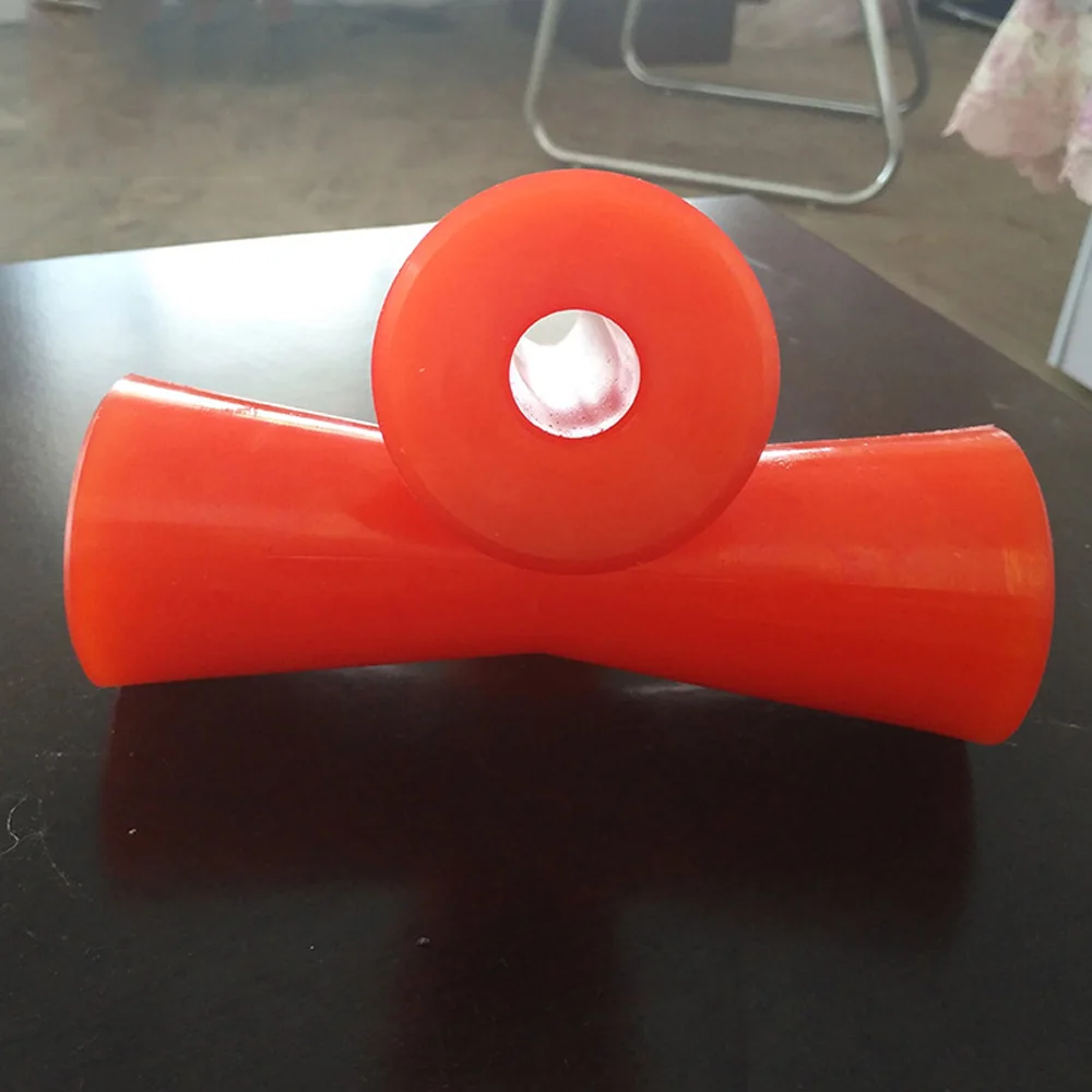 

12" Inch Polyurethane Keel Roller Shaft Non Marking Replacement for Boat Trailer high quality material