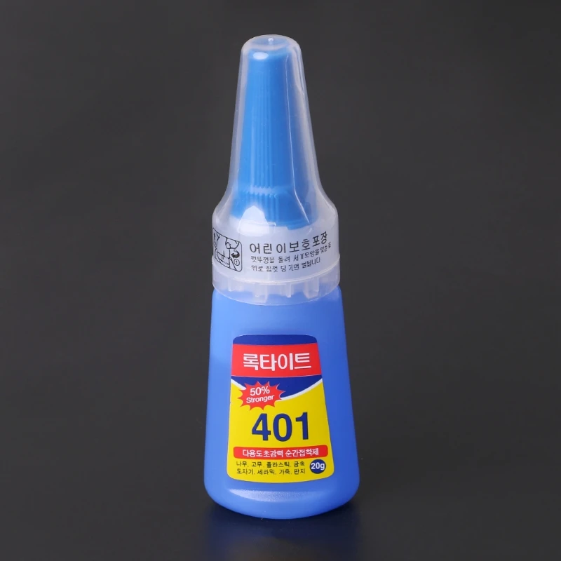 

401 Rapid Fix Instant Fast Adhesive.20g Bottle Stronger Super Glue Multi-Purpose U4LD
