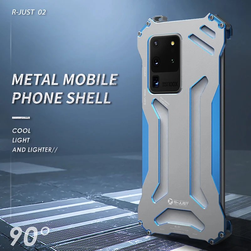 R-JUST Gundam Series Metal Bumper for Samsung S20 ultra S20 S10 S9 S8 Plus S7 edge Note 10 Plus 9 8 Armor Doom Aluminum Shell R-JUST Gundam Series Metal Bumper for Samsung S20 ultra S20 S10 S9 S8 Plus S7 edge Note 10 Plus 9 8 Armor Doom Aluminum Shell