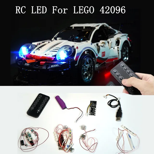 Remote Control Led Light Kit For 42096 Technical Car 20097 Building Blocks (NOT Include The Model) 1