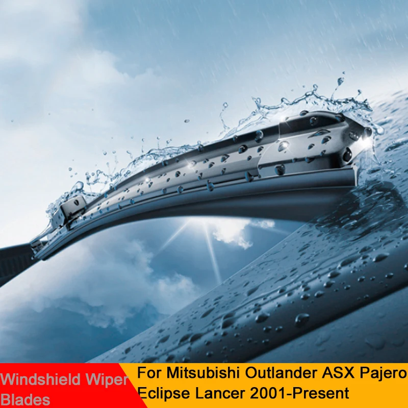 Car Windshield Wiper Blades Car Styling U Frameless Bracketless Rubber