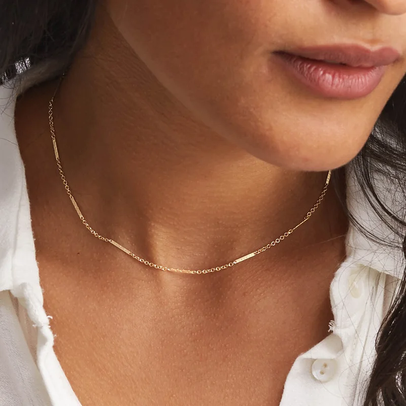 Aide 925 Sterling Silver Gold Chain 