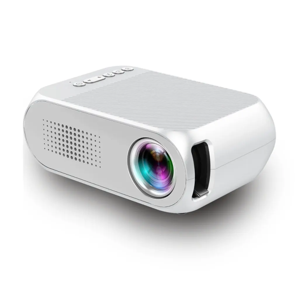 

2020 New YG320 Home Mini Projector Desktop Forward Cast Support Multimedia Documents Support Multi-Languauge 1080P Home Theater