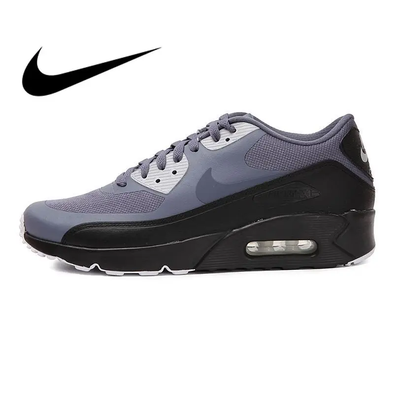 Оригинальный Nike Оригинальные кроссовки AIR MAX 90 мужские кроссовки модные легкие дышащие Обувь на шнуровке Мужская комфорт 875695-012